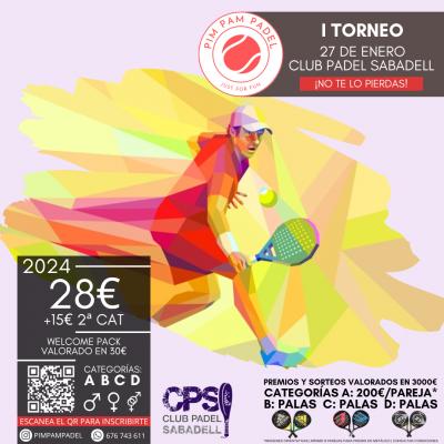 poster del torneo I TORNEO PIMPAMPADEL 2024