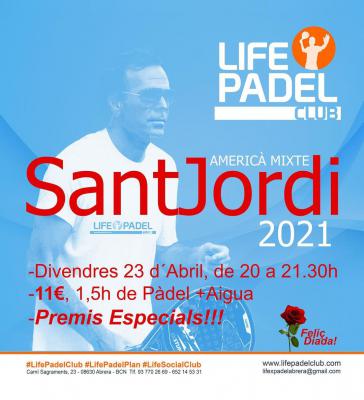 poster del torneo AMERICÁ MIXTE SANT JORDI