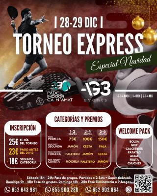 poster del torneo TORNEO EXPRESS ESPECIAL NAVIDAD