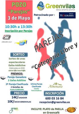 poster del torneo POZO PAREJAS