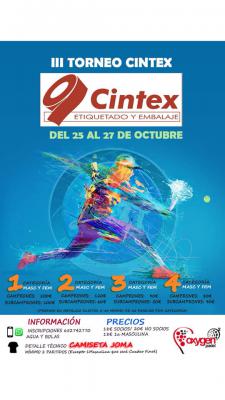 poster del torneo III OPEN CINTEX