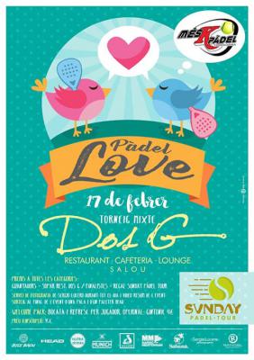 poster del torneo TORNEIG MIXTE PADEL LOVE