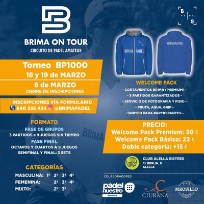 poster del torneo 2A PARADA DE BRIMA ON TOUR