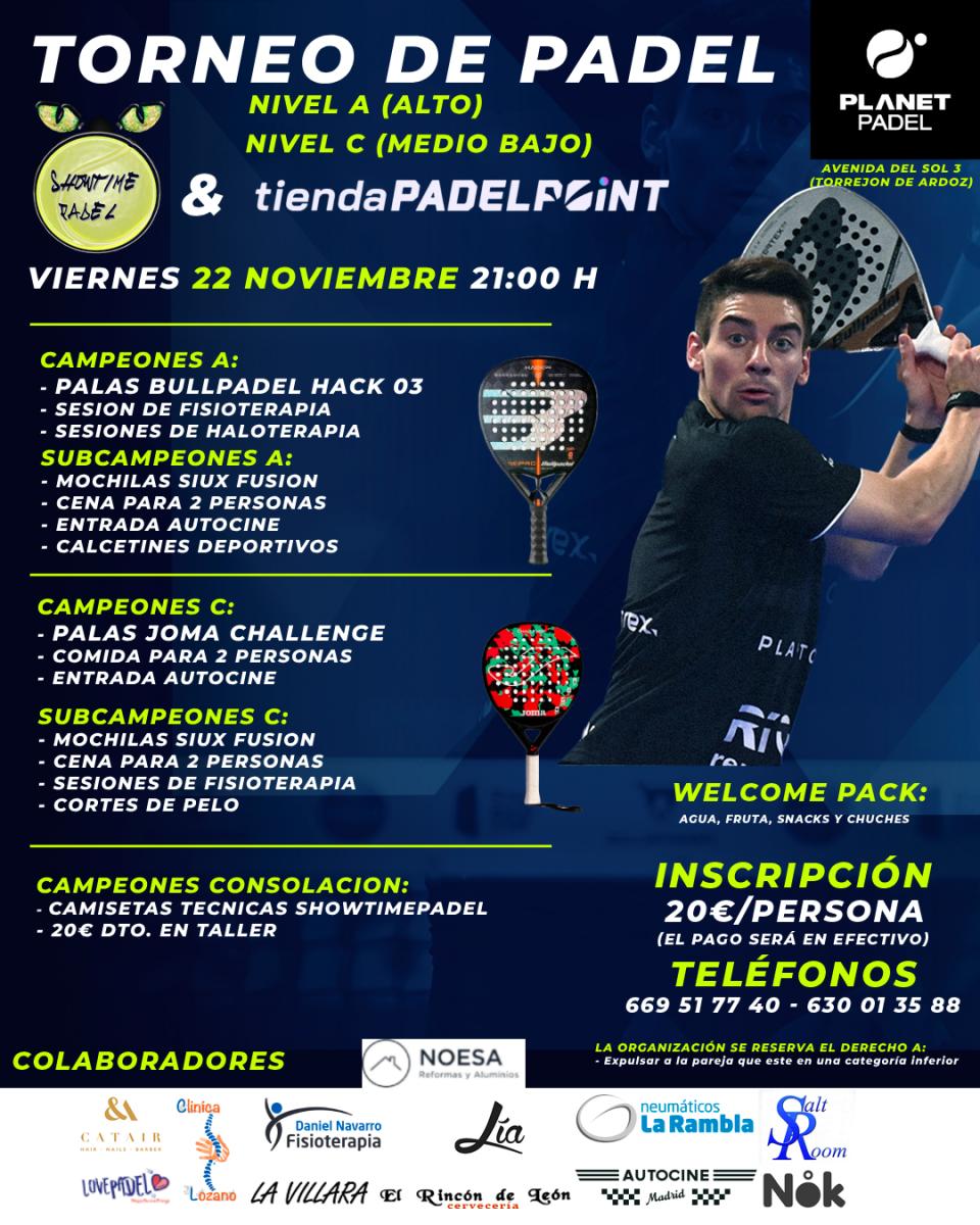 cartel del torneo