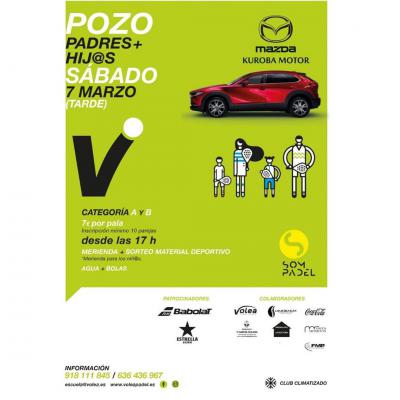 poster del torneo POZO PARES + HIJ@S