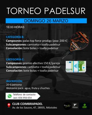 cartel del torneo