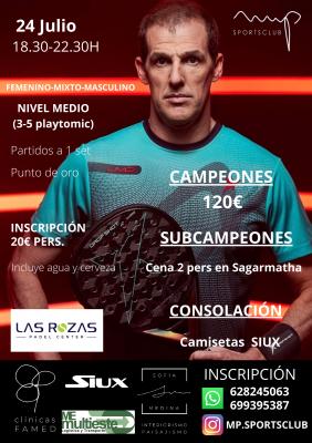 poster del torneo MP